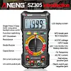 AC/DC Voltage Tester 1999 Counts Voltage Detector for Diode/hFE Transistor Check