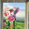 Diamond Painting Acrylic Single-Side Cute Bird Hanging Pendant for Home Wall Decor