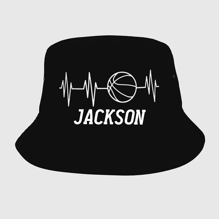 Personalized Basketball Visor Bucket Hat|H15