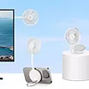 JJC Small Fan Handheld Magnetic Fan Mobile Phone Magsafe Foldable Small Portable Silent High Wind Power Summer Cooling Blowing