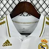 2011/2012 Retro Long Sleeve Real Madrid Home Football Shirt 1:1 Thai Quality Kids Size