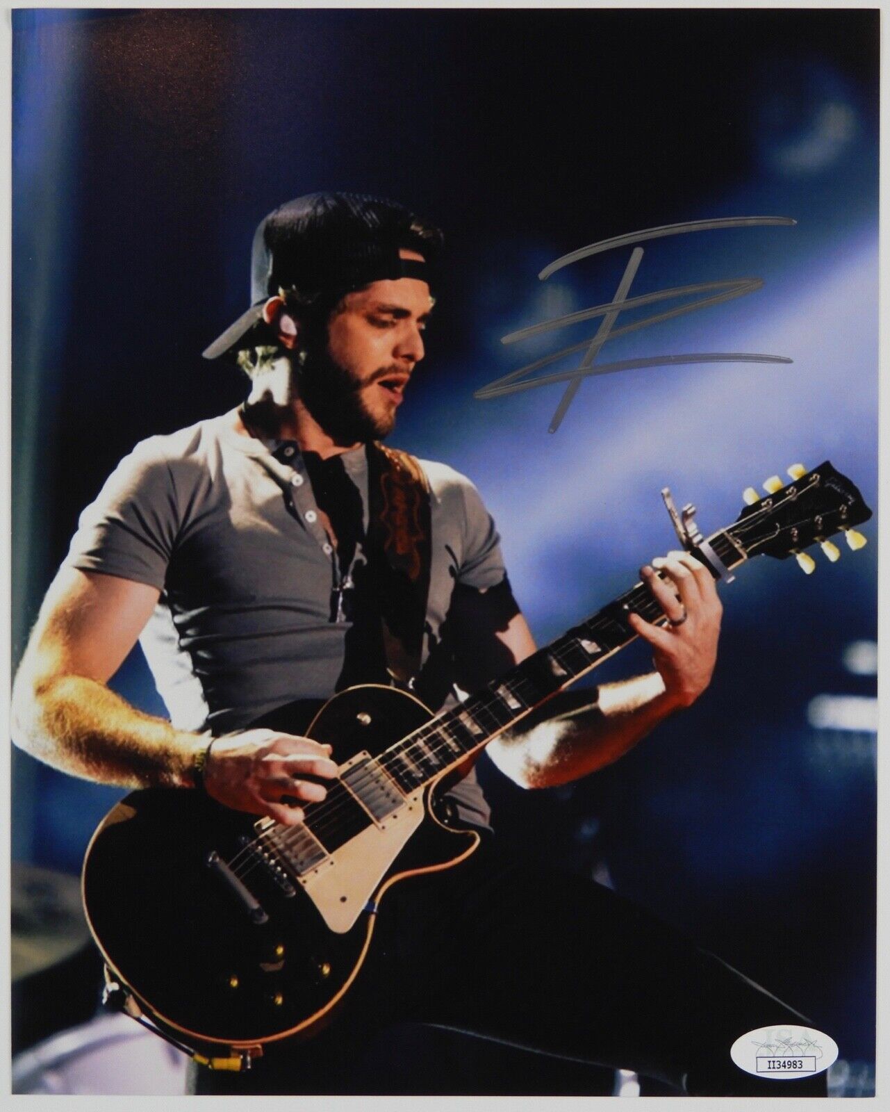 Thomas Rhett Autograph JSA 8 x 10 Signed Photo Poster painting Country Music