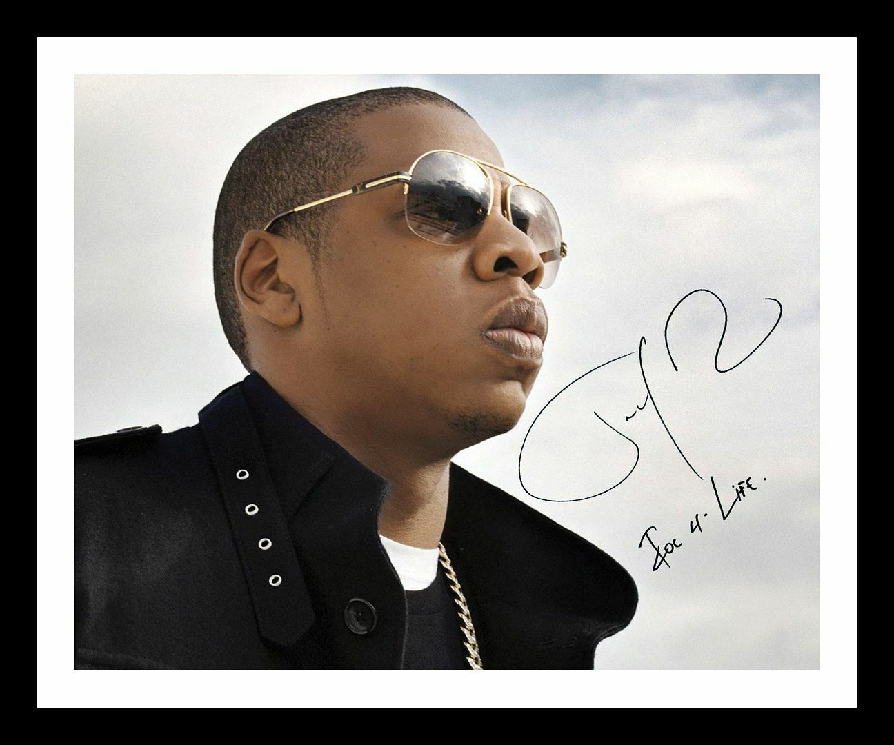 Jay Z Autograph Signed & Framed Photo Poster painting 1