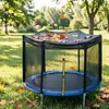 Round Sun Protection Canopy Tear  Weather  Outdoor Protector Multi Purpose Full Coverage Sunshade for Backyard Garden Lawn Patio Use