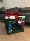 Christmas Pet house, Christmas gift for pet, Pet furniture, Pet home decoration, Foldable, Removable and washable cat house and kennel