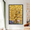Klimt Series-Tree Of Life-11CT Stamped Cross Stitch 40*60cm