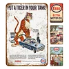 (Multi Style)Esso Petroleum Tiger - Metal Tin Signs(12*16Inch) - Garage