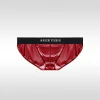 Men's Low-Rise Satin U-Shaped Pouch Breathable Briefs