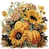 Diamond Painting-DIY Crystal Rhinestone Pumpkin Sunflower