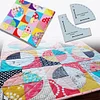 Drunkards Path Quilt Block Template- With Tutorial
