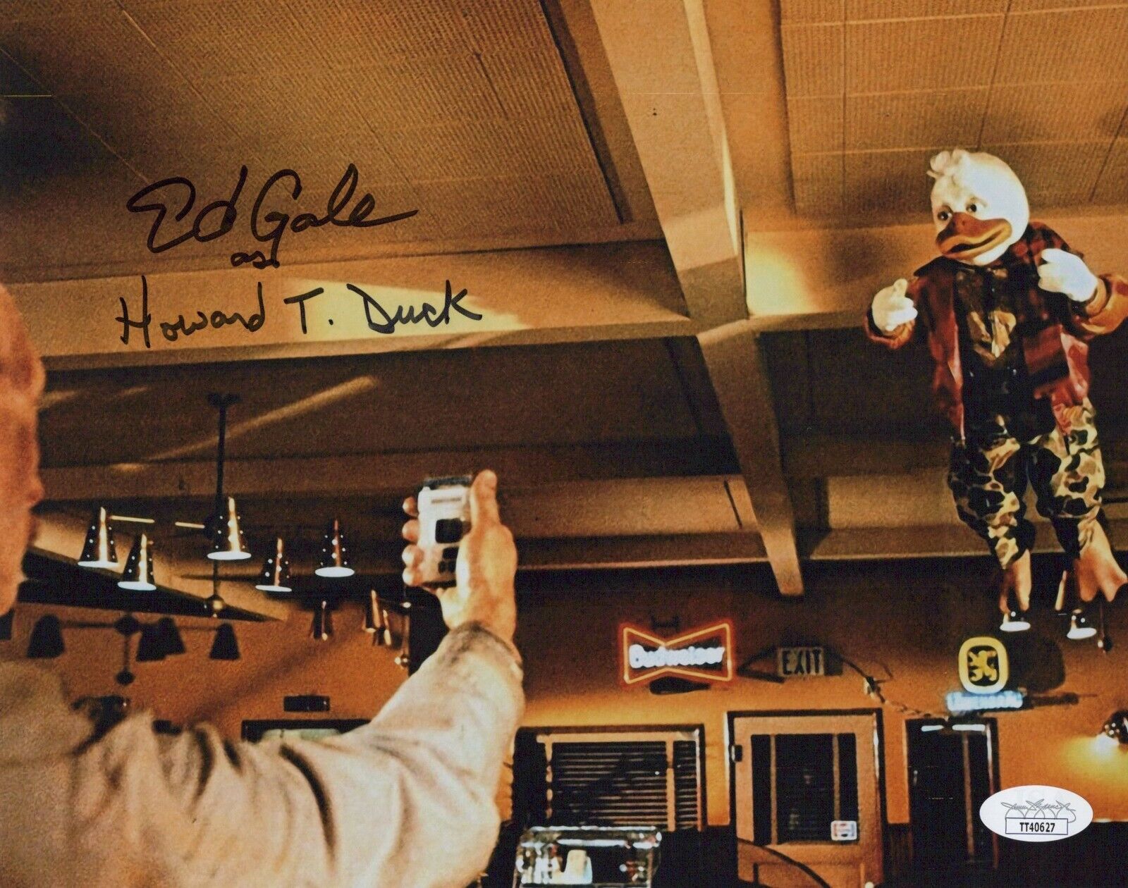 ED GALE Signed HOWARD THE DUCK 8x10 Photo Poster painting Authentic Autograph JSA COA Cert