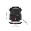 10X Stand Measuring Magnifier Scale Loupe with LED & UV Lights for Jewelry Gems