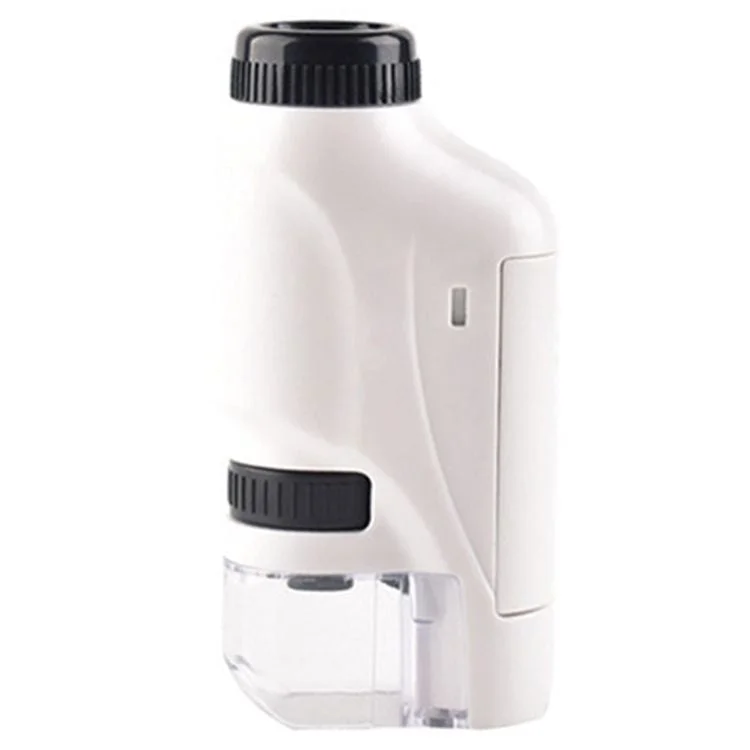 Kid's Portable Pocket Microscope with Adjustable 60-120x zoom