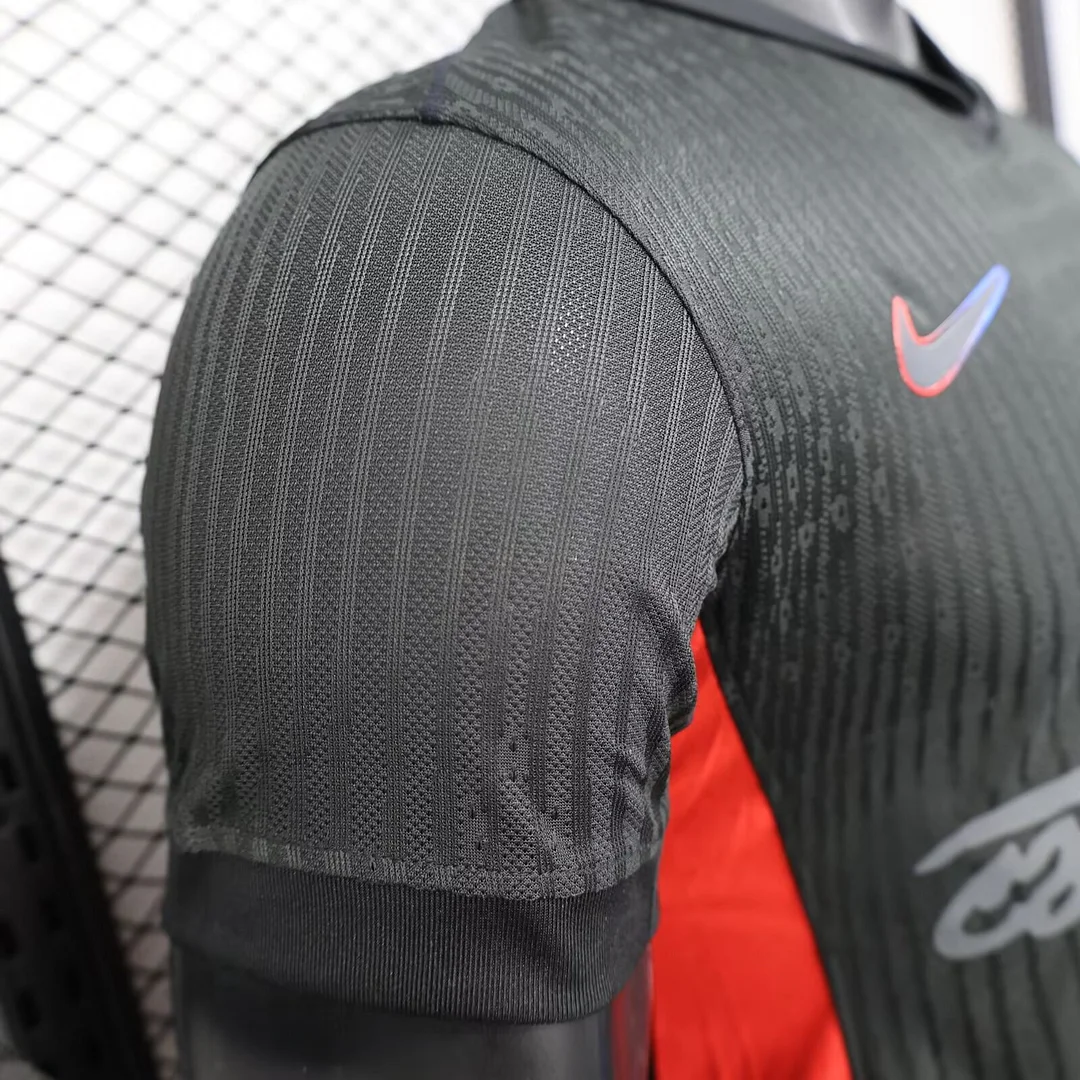 24/25 Barcelona Away Sponsor Player Version Football Shirt Thai Quality