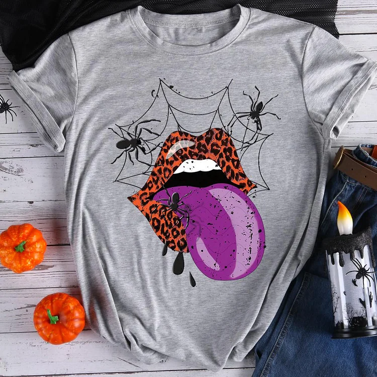 Halloween lips  T-Shirt Tee-07371-Annaletters