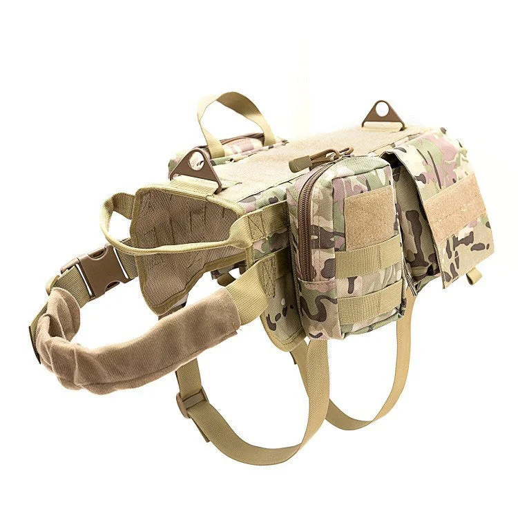 K9 No Pull Dog Vest Harness With 3 Pouches