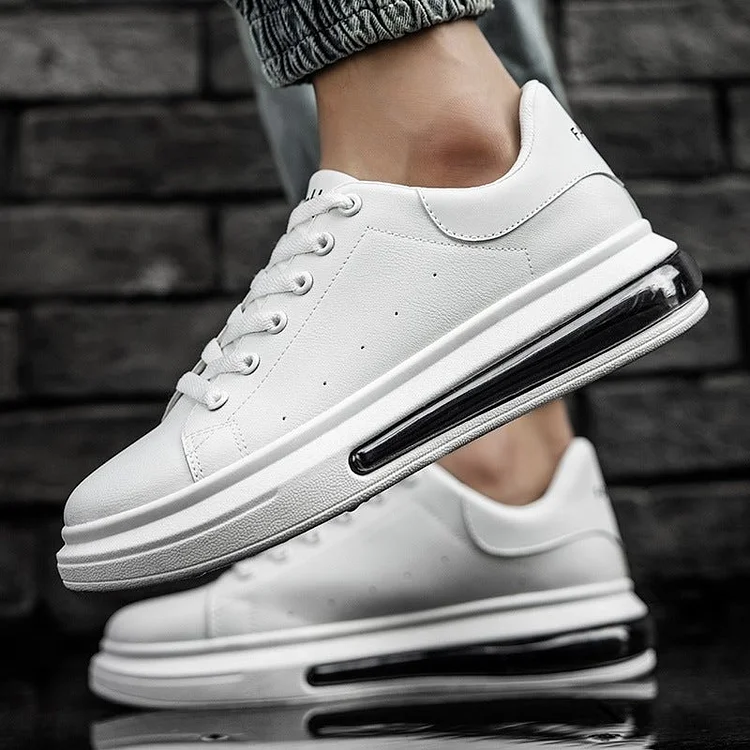 Breathable Sponge Cake Thick Bottom Little White Shoes