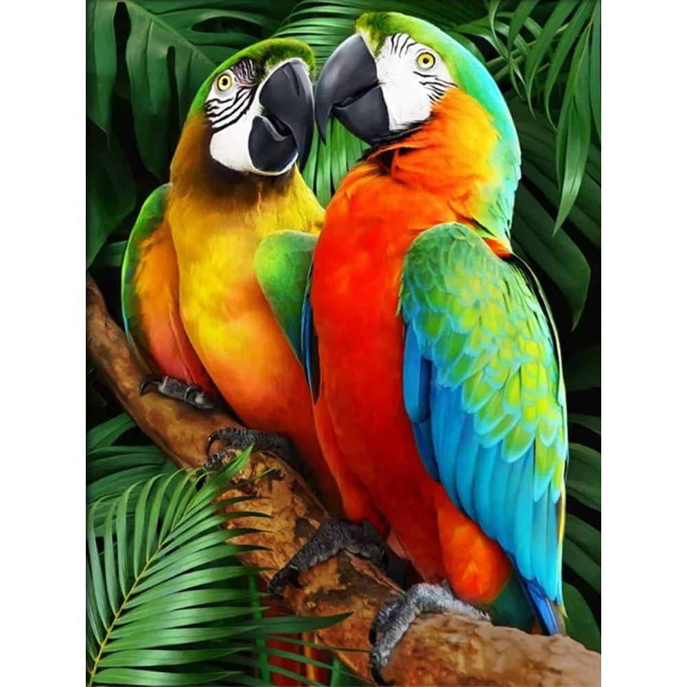 Diamond Painting - Full Round Drill - Parrot(Canvas|30*40cm)
