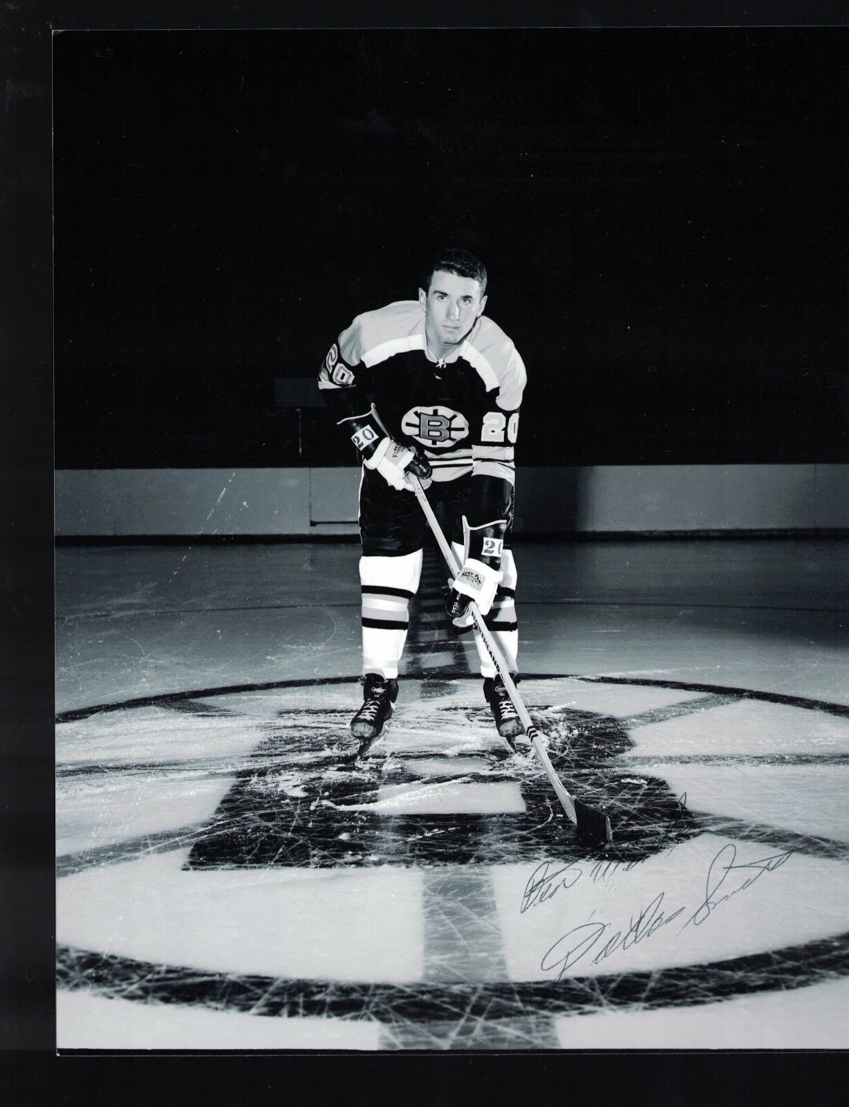 Dallas Smith Boston Bruins Signed 8 x 10