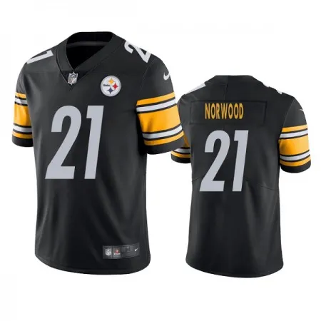 Men's Pittsburgh Steelers #21 Tre Norwood Black Vapor Untouchable Limited Stitched Jersey JOKM