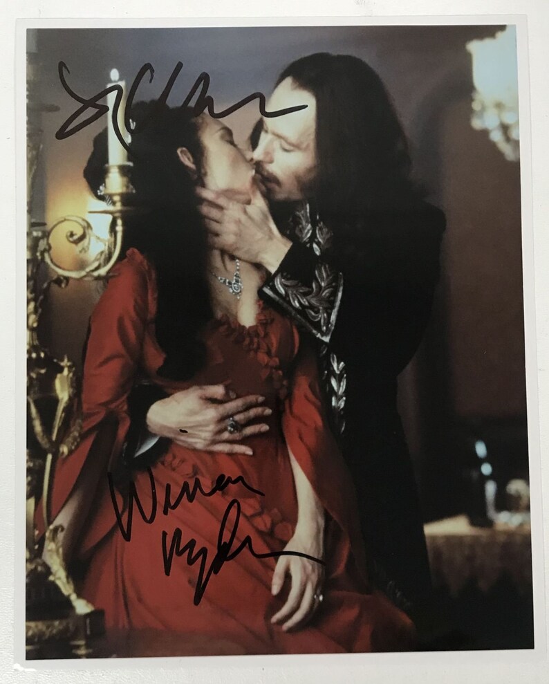 Gary Oldman & Winona Ryder Signed Autographed Dracula