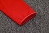 Joyfball 2024/2025 Manchester United Long Zipped Jacket Red Football Jersey 1:1 Thai Quality