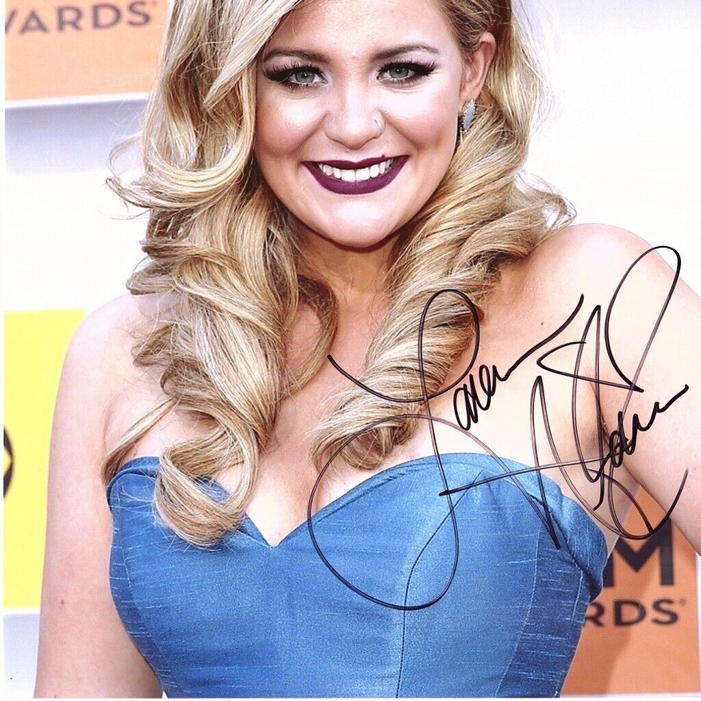 Lauren Alaina Signed - Autographed Country Music Singer 8x8 inch Photo Poster painting