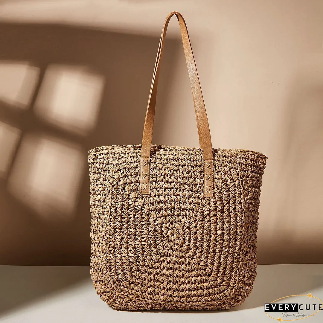 Straw Woven Bag Shoulder Woven Bag