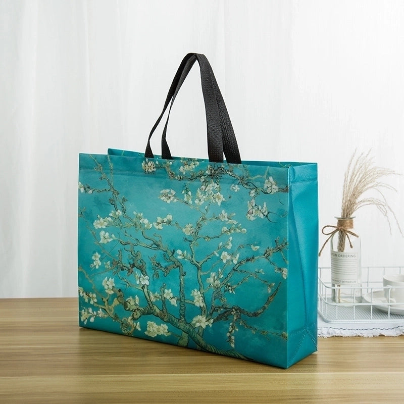 New Internet Celebrity Non-woven Handbag Clothing Shoe Shop Bag Women’s Clothes Gift Shopping Packaging Bag Printed LOGO