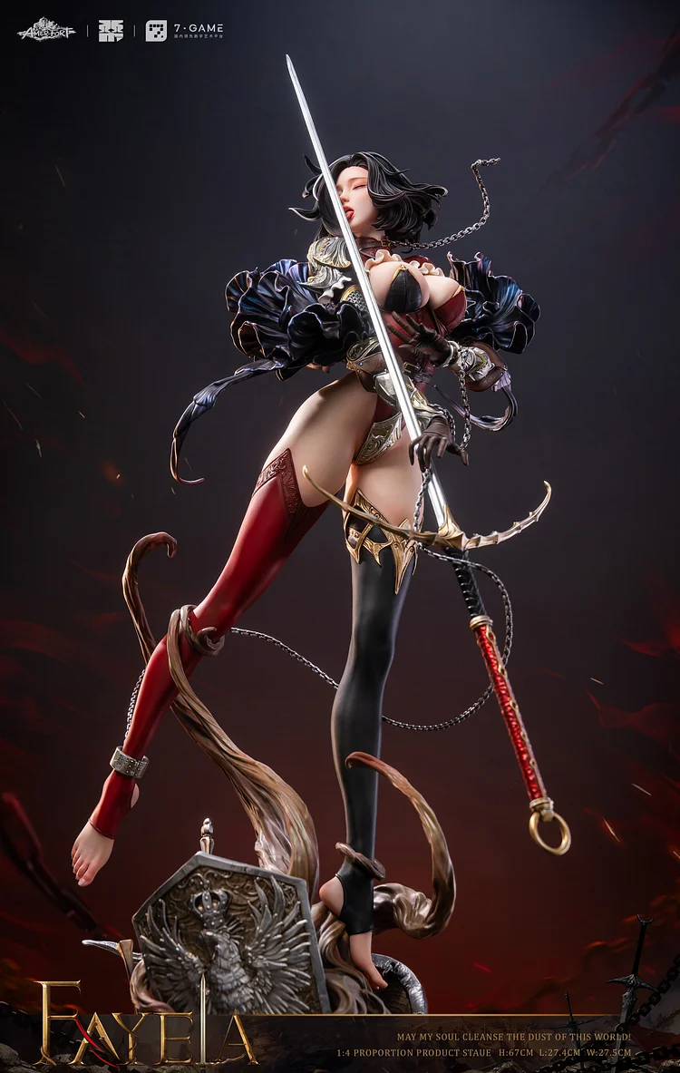 PJ Studio - Original AmerFort Sacrifice Knight Fayela (Licensed) 1/4 Statue(GK) -