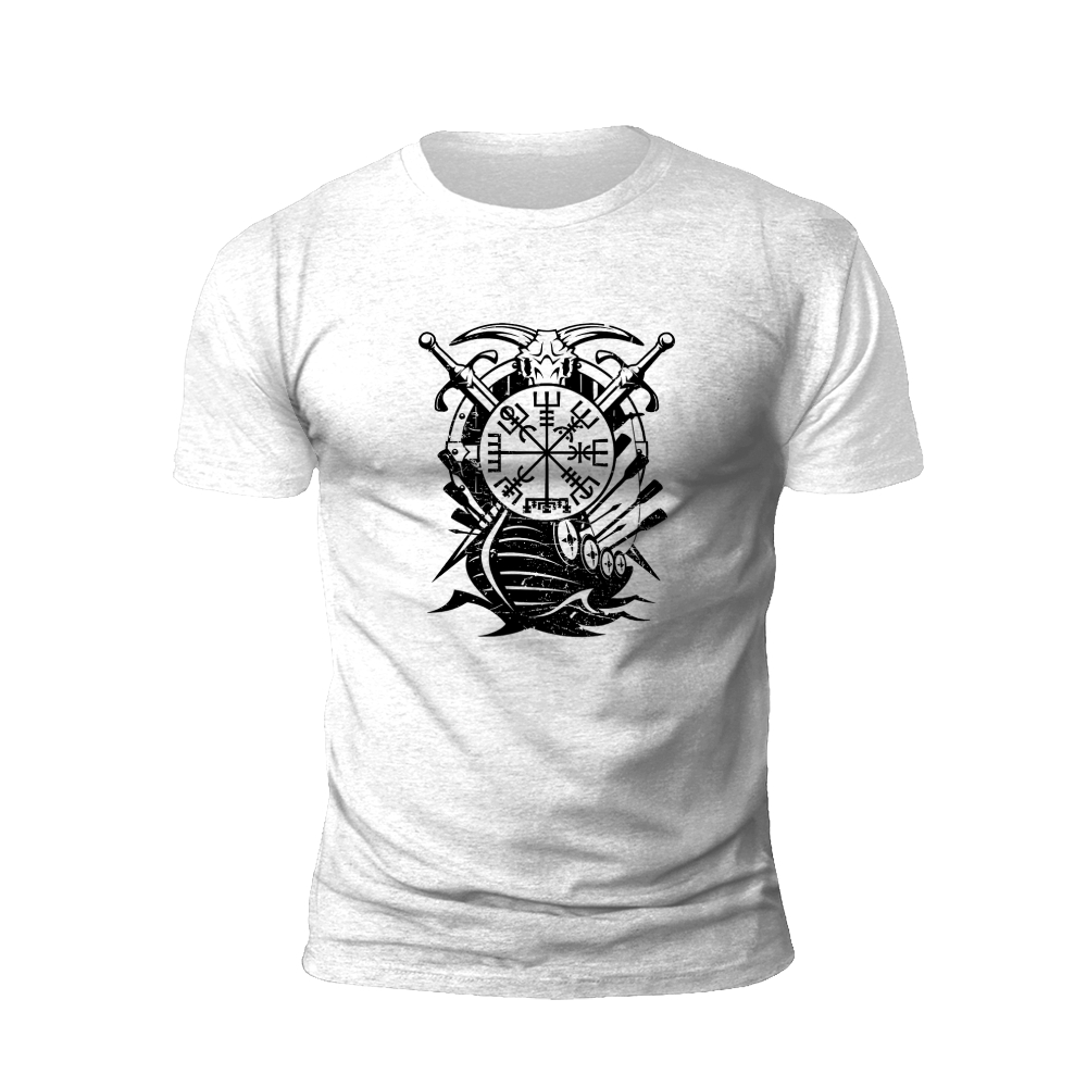 Viking's Compass: The Warrior's Guide T-shirt