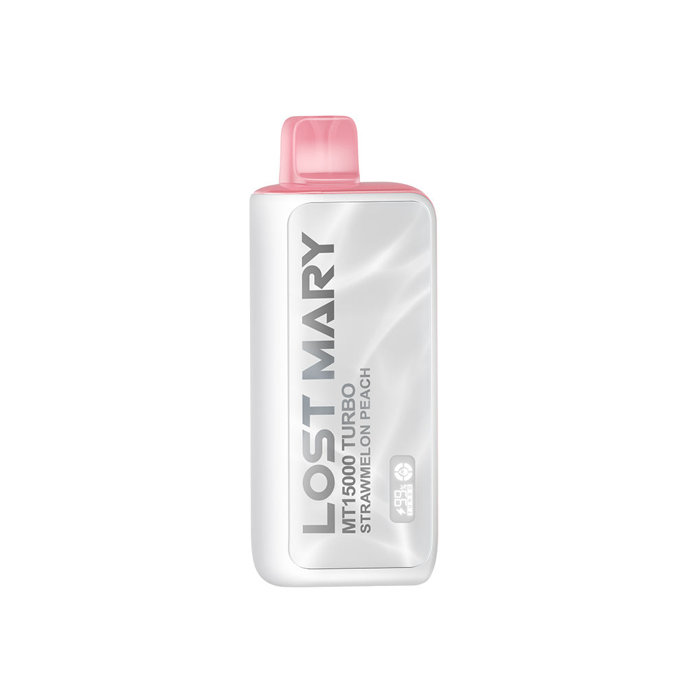 LOST MARY MT15000 Turbo Strawmelon Peach disposable vape device
