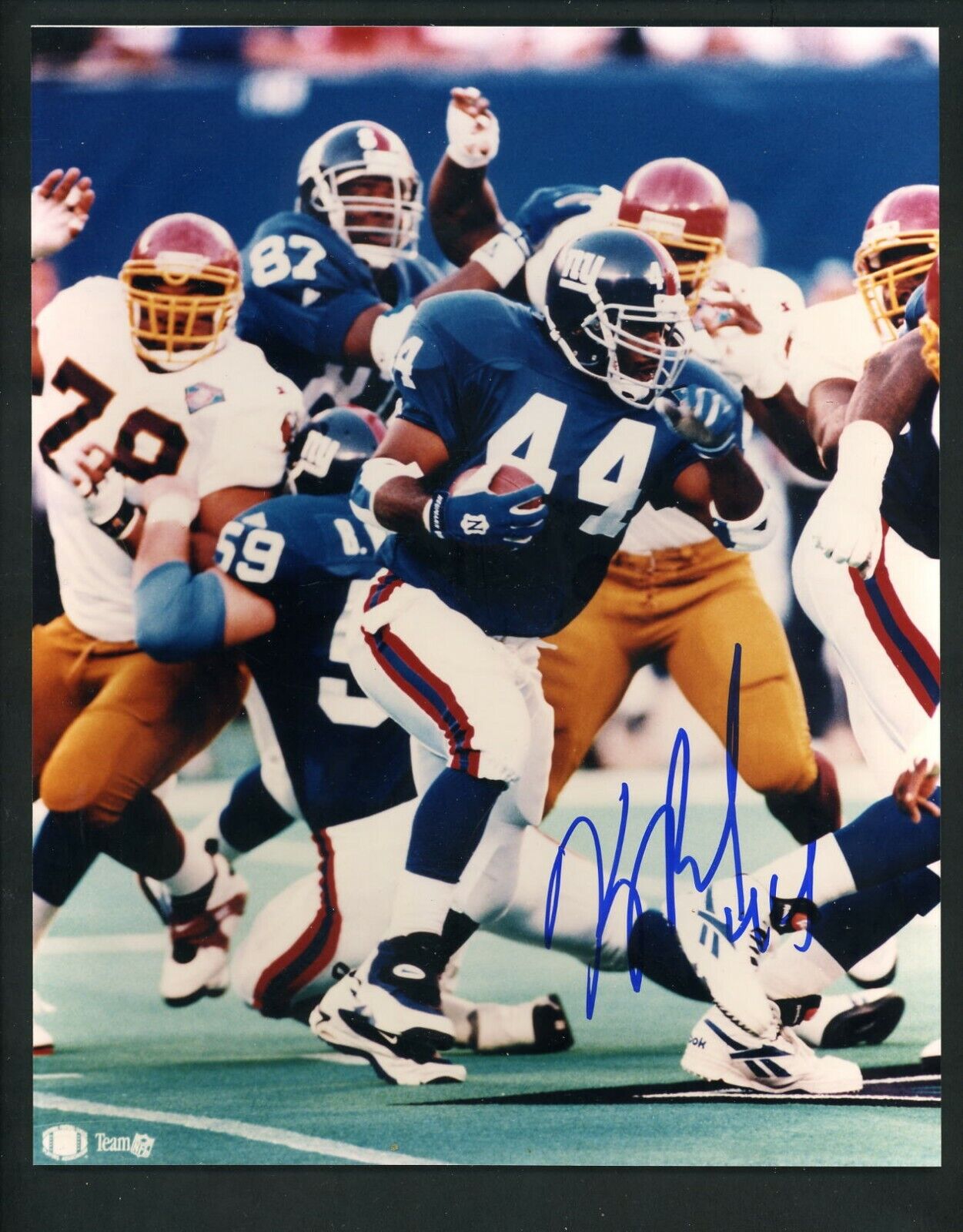 Jarrod Bunch Signed Autographed 8 x 10 Photo Poster painting New York Giants