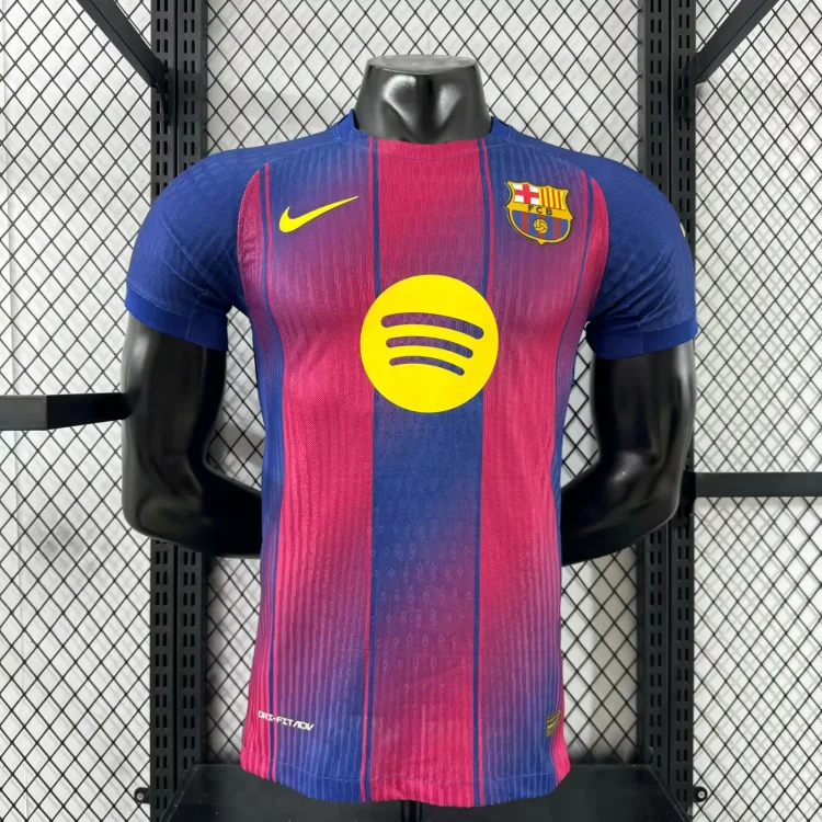 2025-26 New Season-Barcelona Home Jersey-Player Edition
