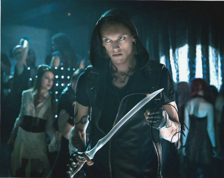 Jamie Campbell Bower Mortal Instruments Autographed Signed 8x10 Photo Poster painting COA C