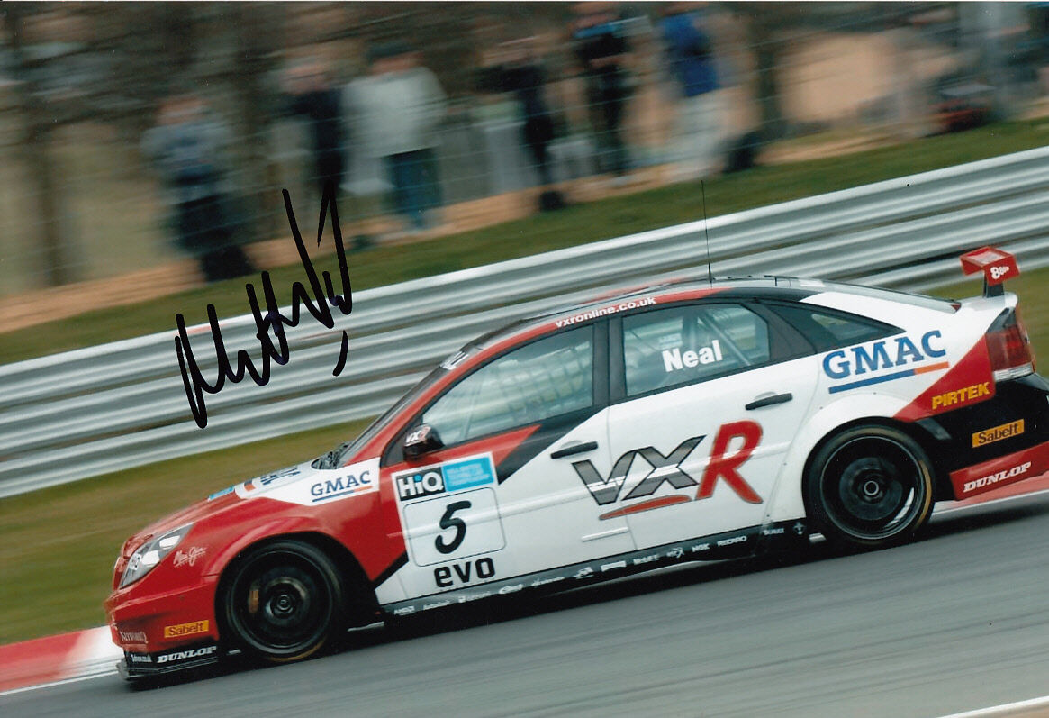 Matt Neal Hand Signed Vauxhall Photo Poster painting 12x8 3.