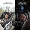4.3 Inch HD Baby Car Mirror Folding Screen 8LED IR Night Vision Baby Car Monitor