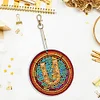 Diamond Painting Double Sided Letters Keychain Pendant(U)