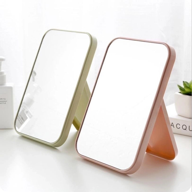Lady Solid Color Plastic Mirror 1 Piece