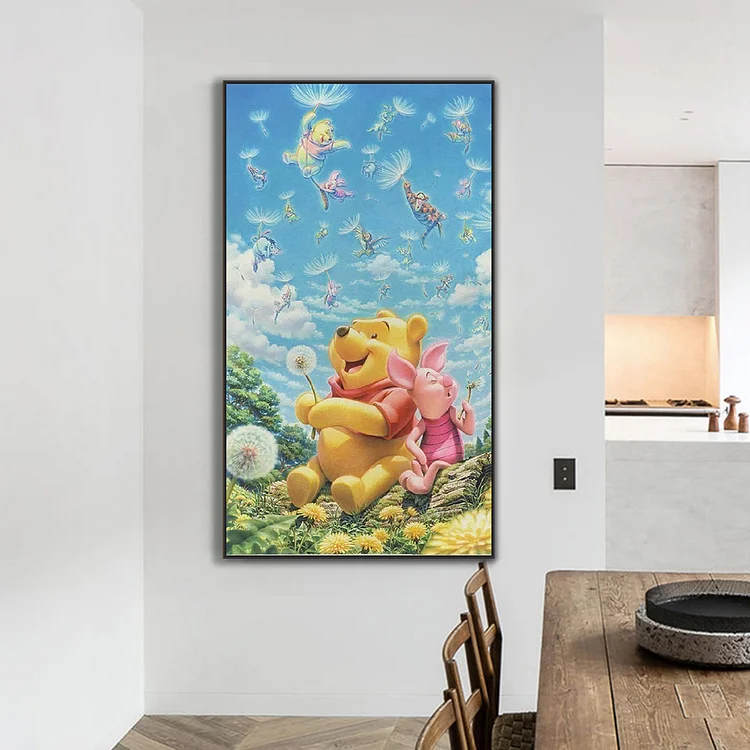 Full Round Drill Diamond Painting 30*70cm Winnie The Pooh – Jules' Diamond  Art