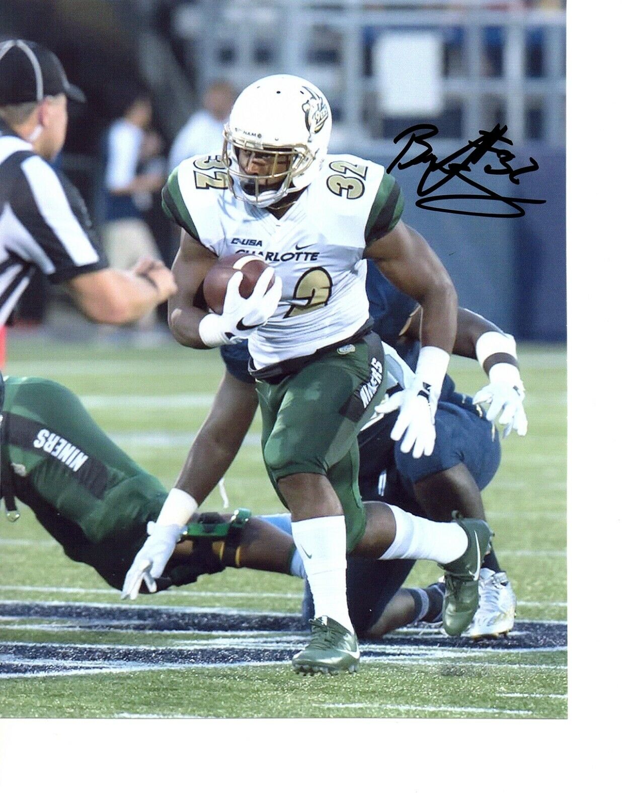 Benny Lemay Charlotte 49ers signed autographed 8x10 football Photo Poster painting UNC c