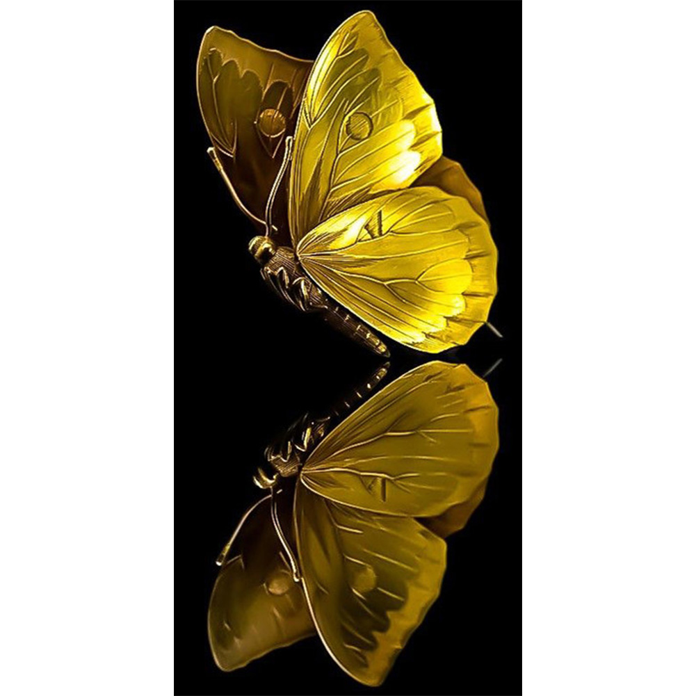 

Golden Butterfly - Square Drill Diamond Painting - 40*80CM (Big Size), 501 Original