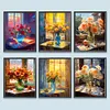 (Multi-Style)Windowsill Flowers-Paint by Numbers Acrylic Painting 40*50CM
