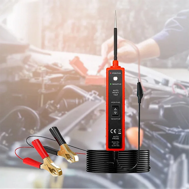 🚗6-24V DC Automotive Electrical System Circuit Tester