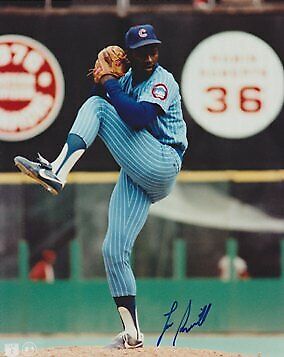 Lee Smith Signed - Autographed Chicago Cubs 8x10 inch Photo Poster painting + Real Deal COA