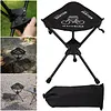 Portable Folding Tripod Stool 360 Rotating Camping Stool Foldable Tripod Chair