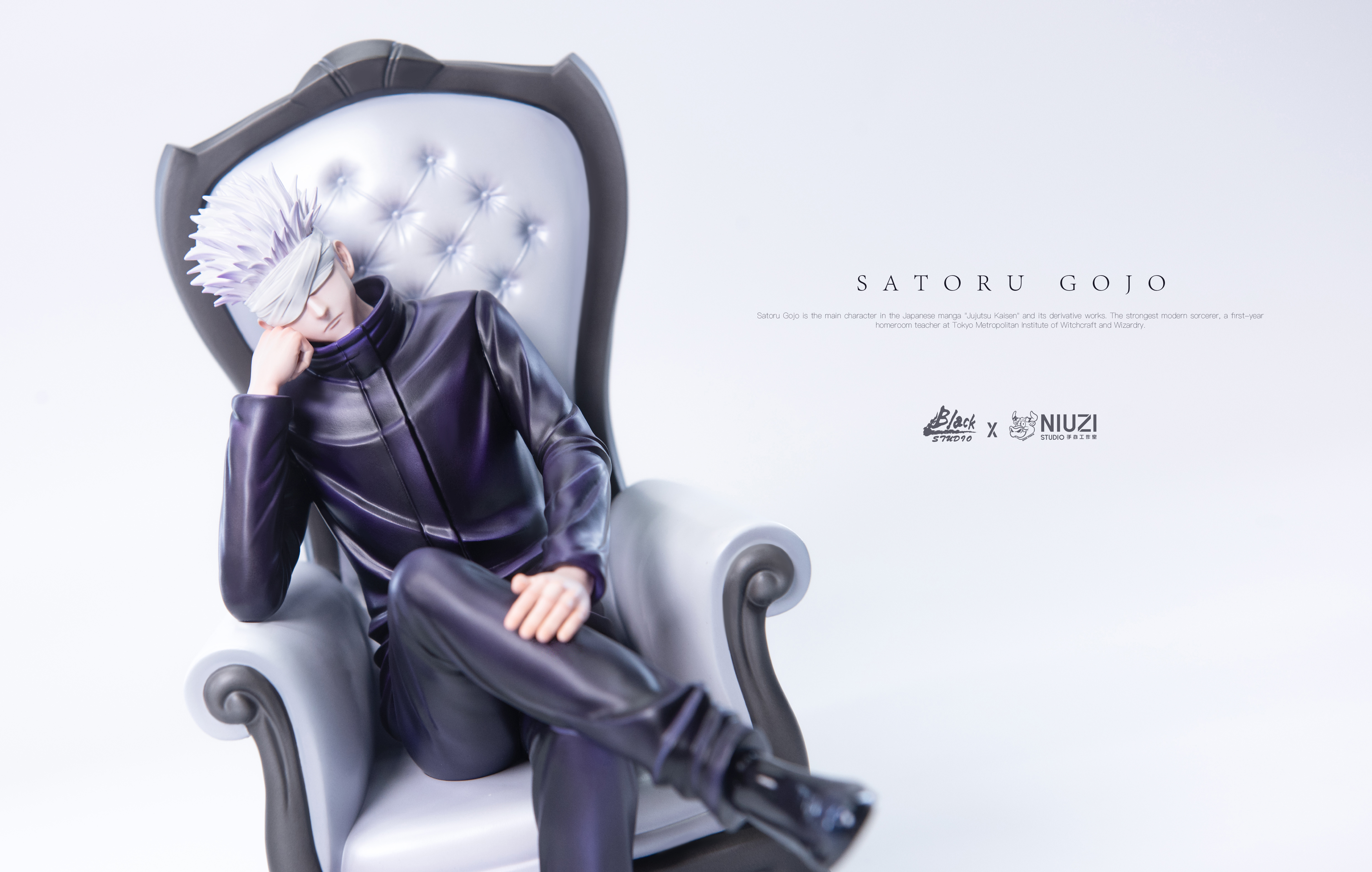 Niuzi & BLACK Studio - Jujutsu Kaisen Satoru Gojo 1/6 Statue(GK)-