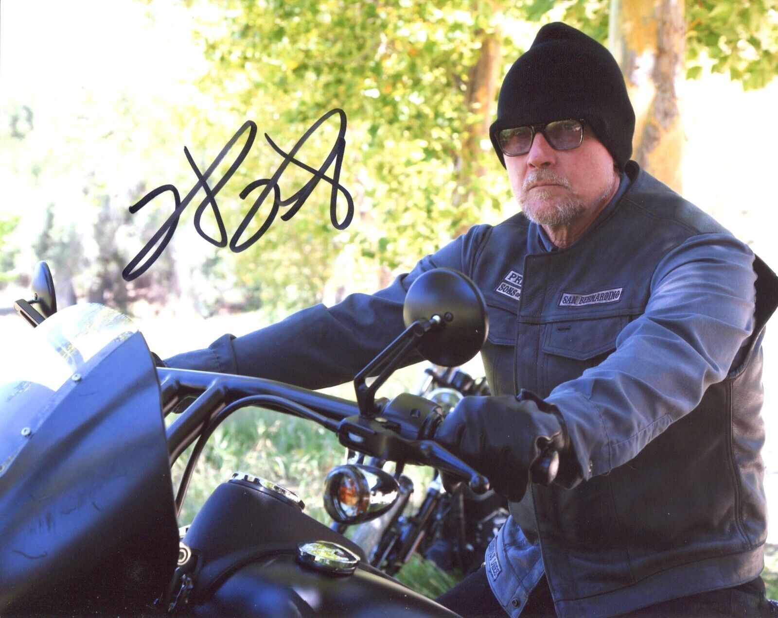 Actor Robert Patrick signed SONS OF ANARCHY 8x10 Photo Poster painting