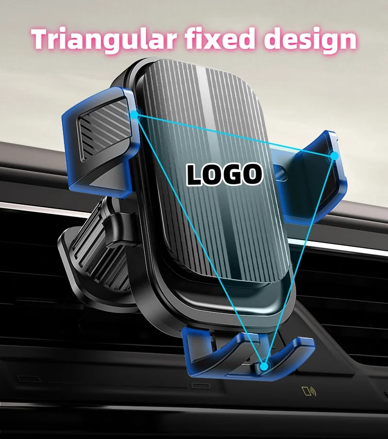 Car air outlet mobile phone navigation holder