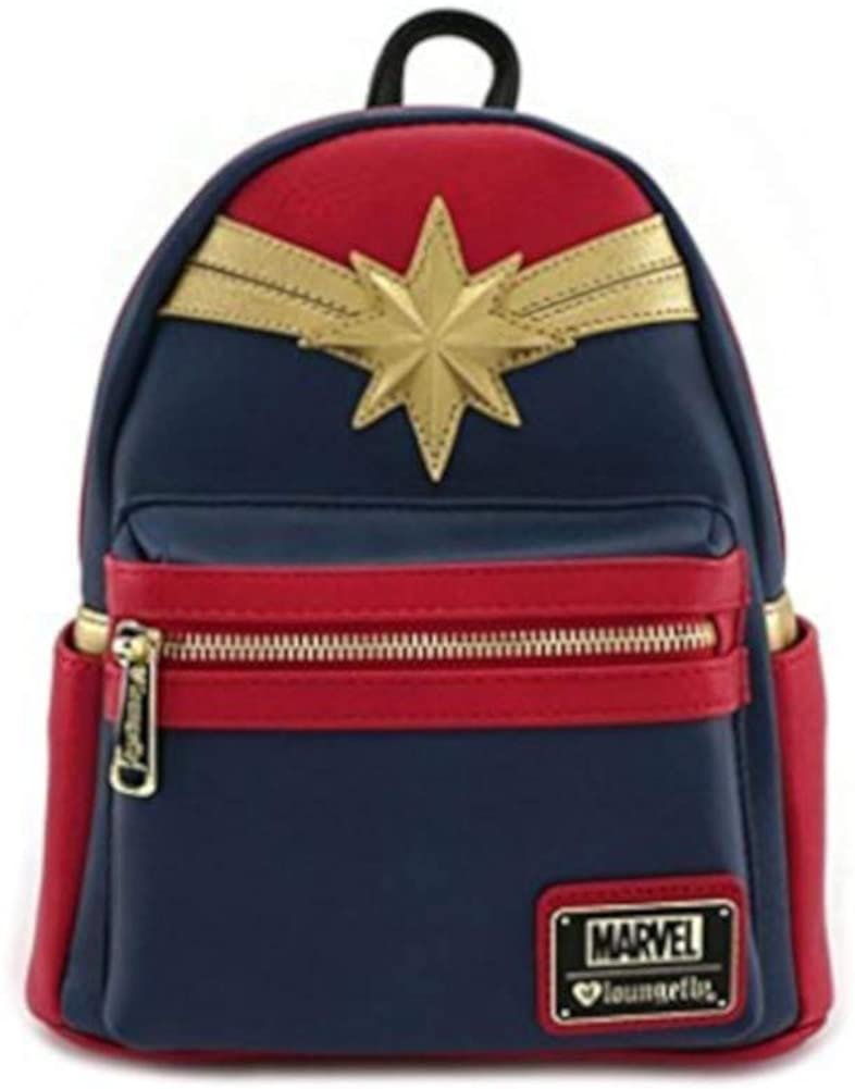 CAPTAIN MARVEL RED SUIT - Cosplay Mini BackPack (Standard Multi)